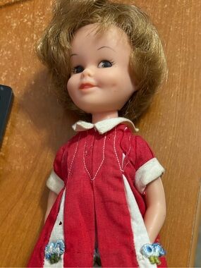 Penny Brite Doll in Original Dress & Under Pants, 1963 Deluxe Reading Corp